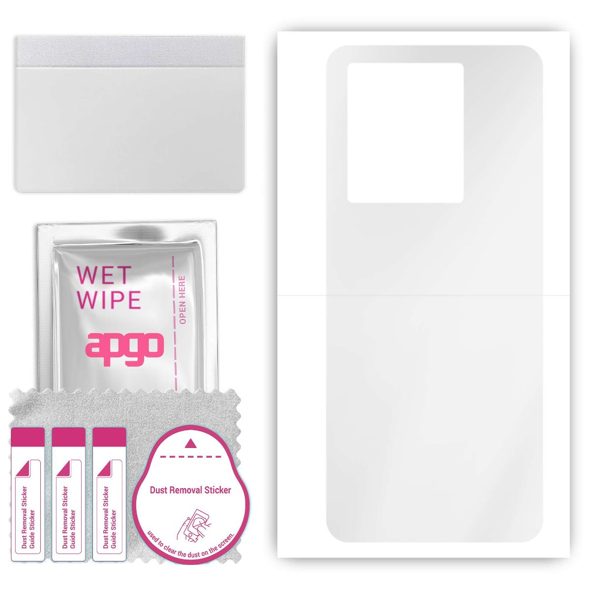 Folia hydrożelowa naklejka przezroczysta na TYŁ do Vivo IQOO Neo6 India - apgo hydrogel TPU