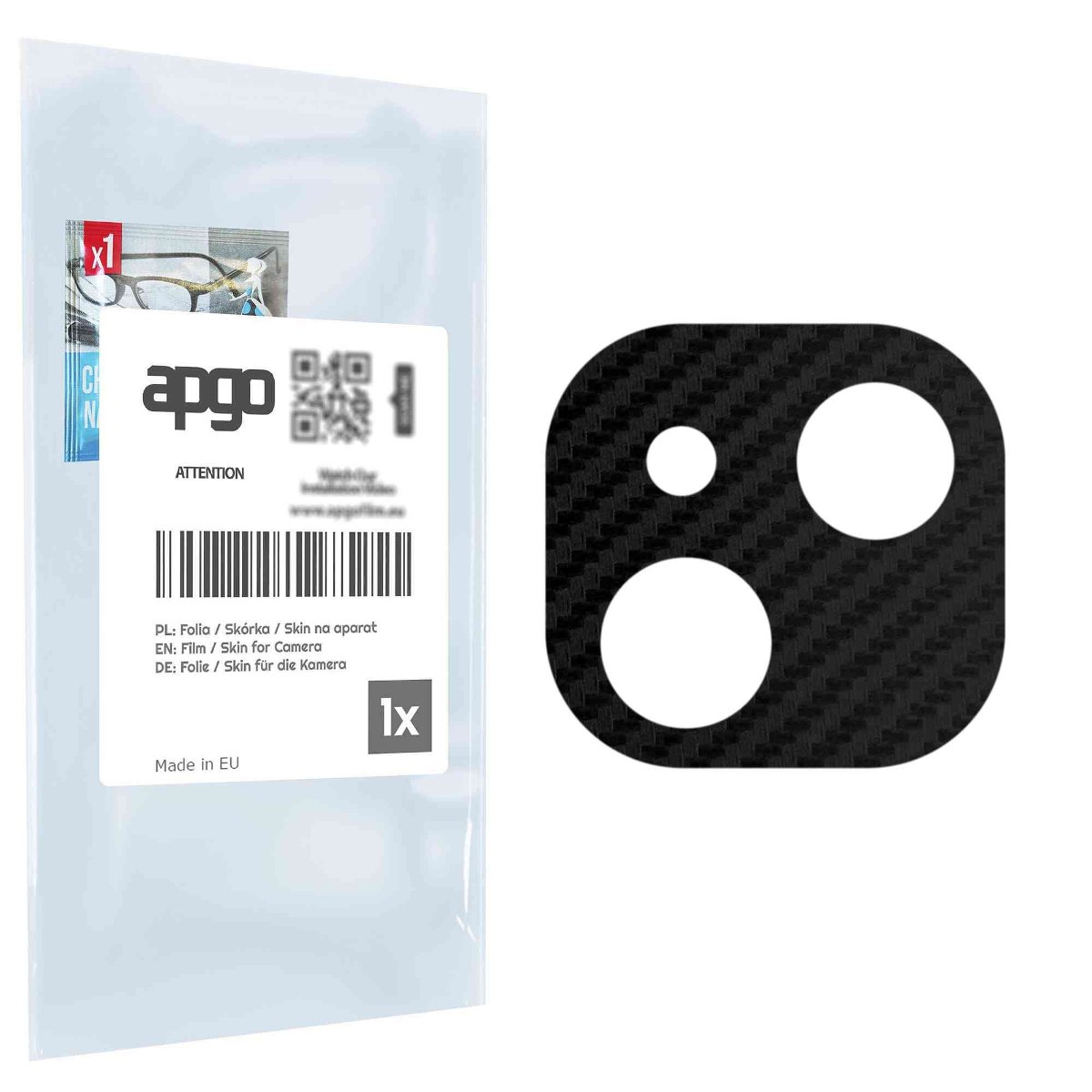 Folia naklejka skórka strukturalna na wyspę aparatu do Wiko T10 - różne kolory na kamerę, obiektyw apgo SKINS Lens Protector