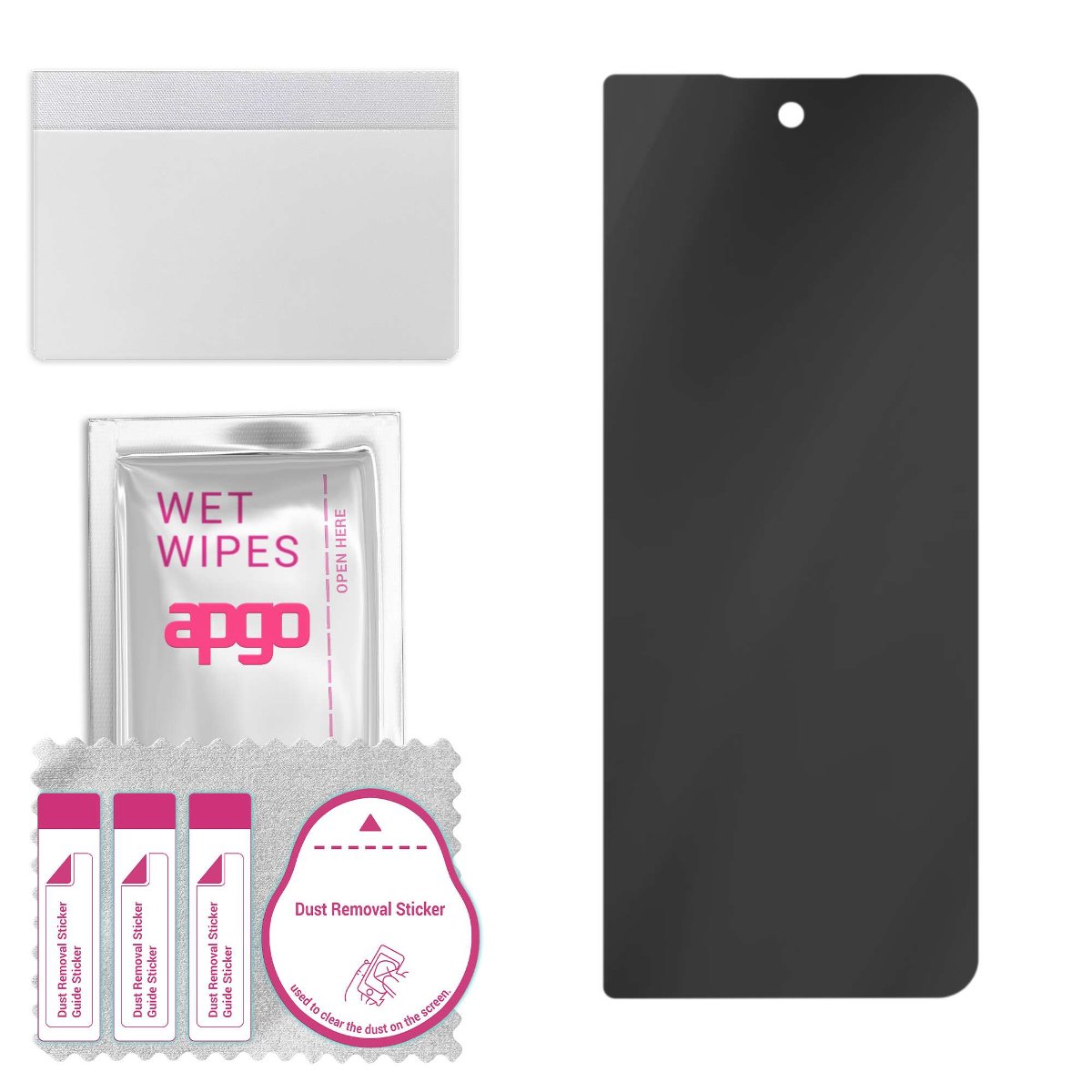 Filtr prywatyzujący Privacy 7H do Samsung Galaxy Z Fold4 - apgo Flexible Glass niepękający