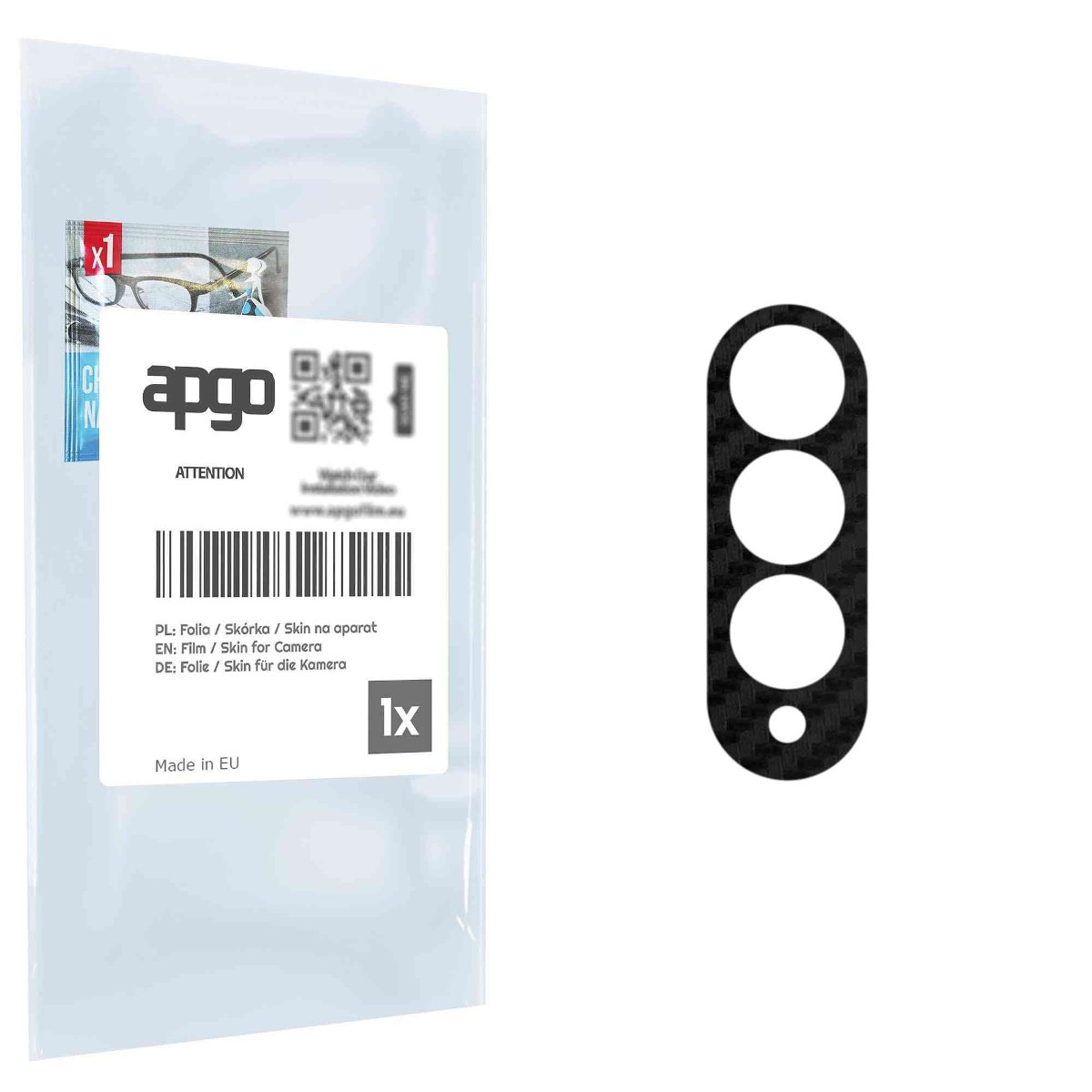 Folia naklejka skórka strukturalna na wyspę aparatu do Samsung Galaxy Z Fold4 - różne kolory na kamerę, obiektyw apgo SKINS Lens Protector