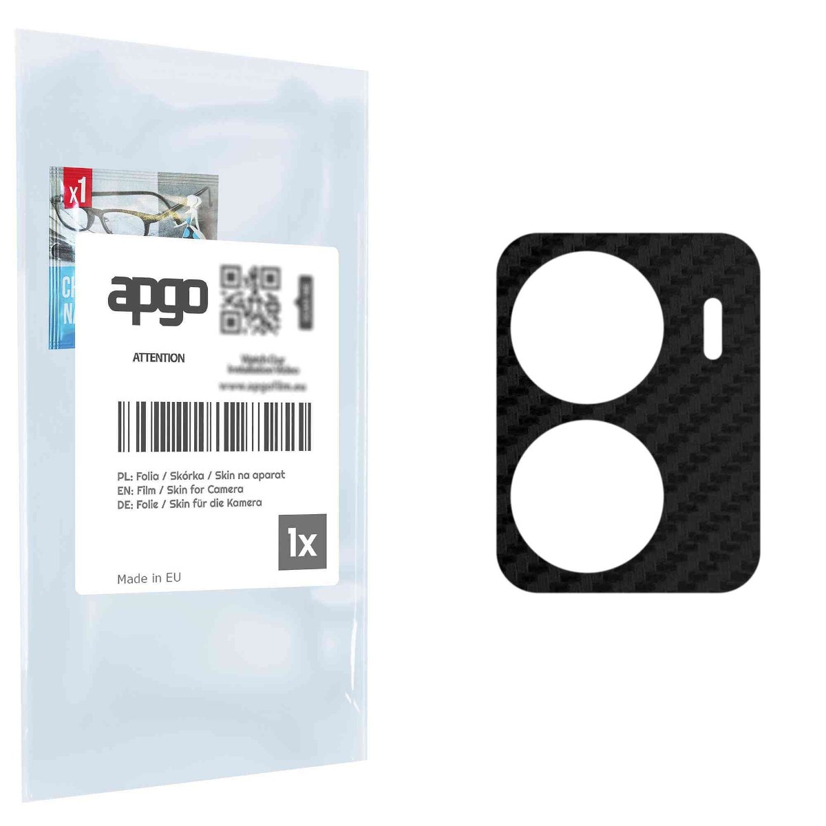 Folia naklejka skórka strukturalna na wyspę aparatu do Vivo Y16 - różne kolory na kamerę, obiektyw apgo SKINS Lens Protector