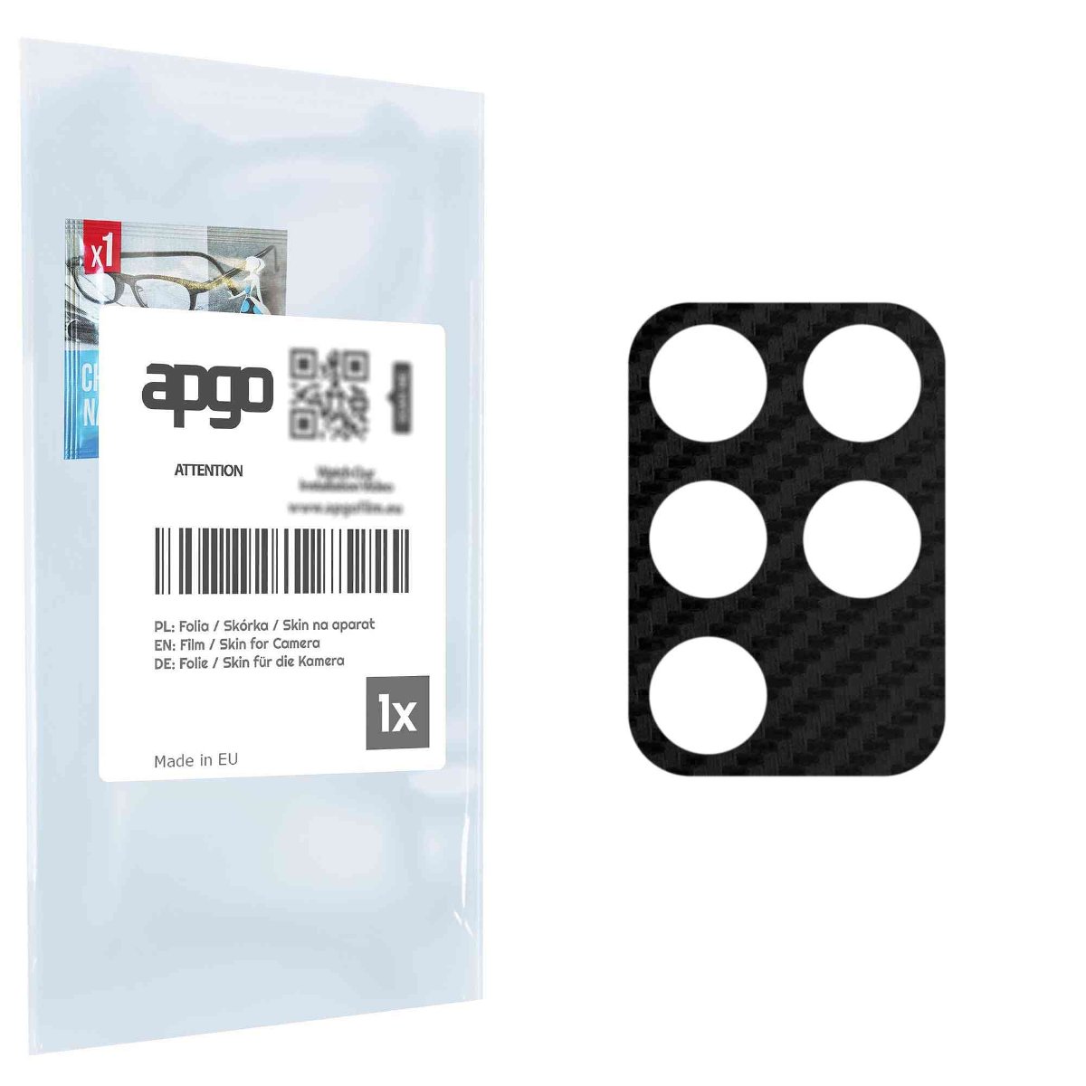Folia naklejka skórka strukturalna na wyspę aparatu do Infinix Hot 11 G37 - różne kolory na kamerę, obiektyw apgo SKINS Lens Protector
