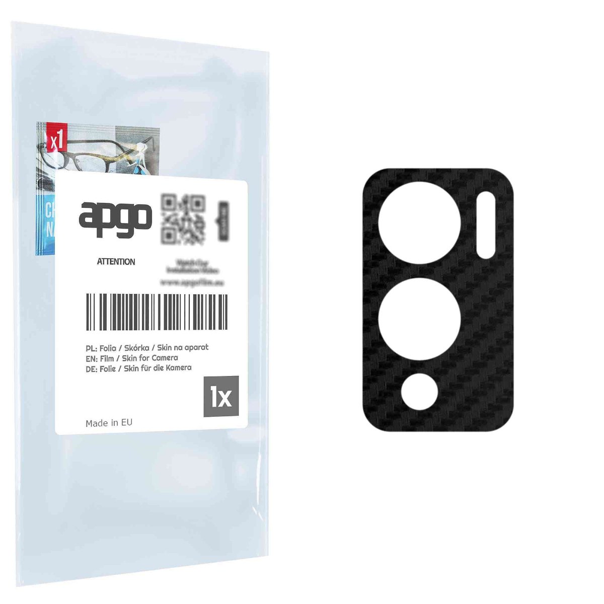 Folia naklejka skórka strukturalna na wyspę aparatu do Infinix Note 12 - różne kolory na kamerę, obiektyw apgo SKINS Lens Protector