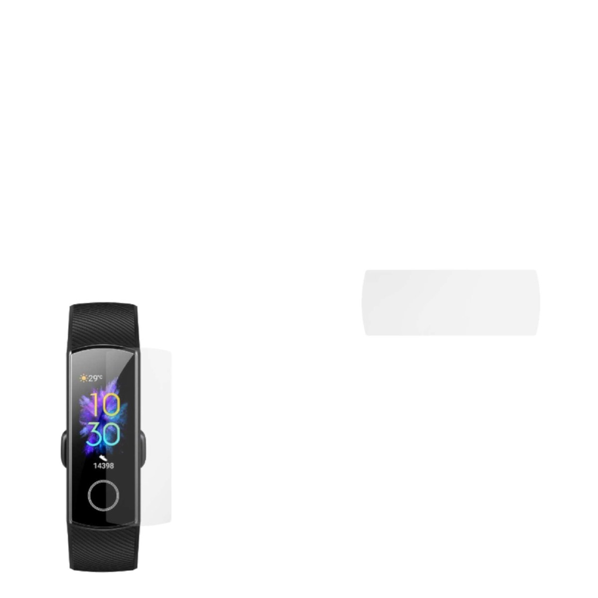 1x Folia hydrożelowa do Honor Band 5 - apgo Smartwatch Hydrogel Protection Ochrona na ekran smartwatcha