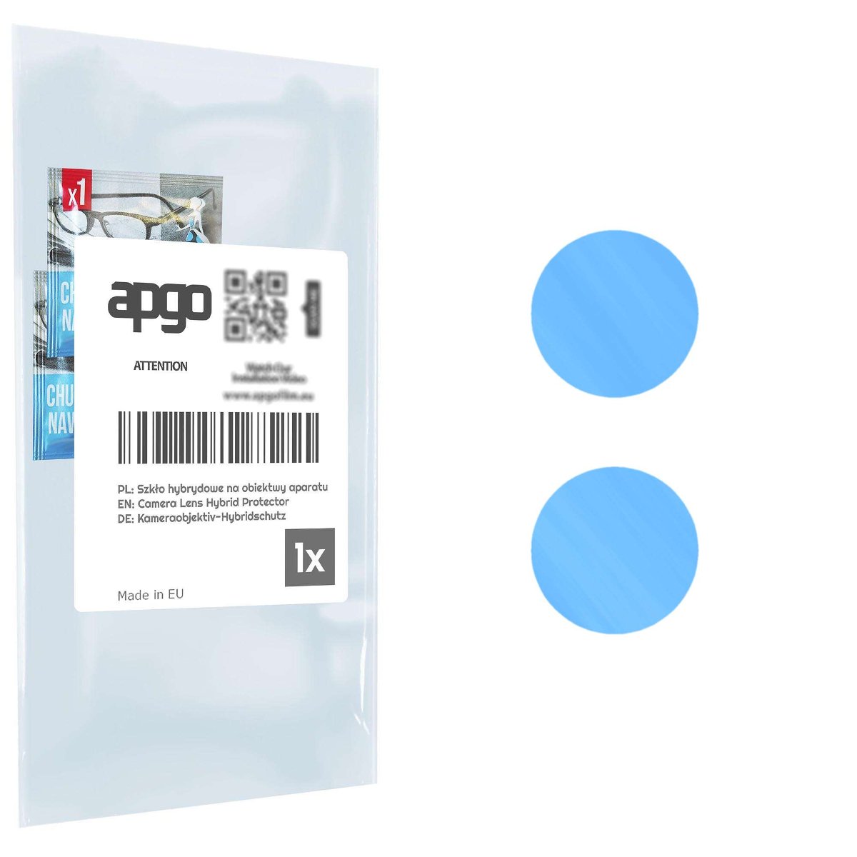 1x Szkło hybrydowe na aparat obiektyw kamerę 9H do Nothing Phone 1 - apgo hybrid Camera Lens Protector