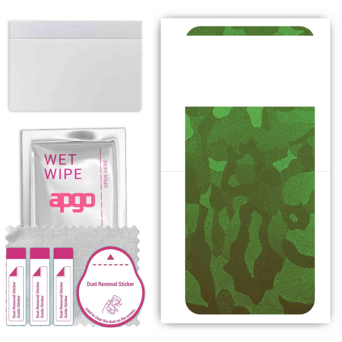 Folia naklejka skórka strukturalna na TYŁ do Xiaomi Redmi Note 11R -  Moro | Camo Zielony - apgo SKINS