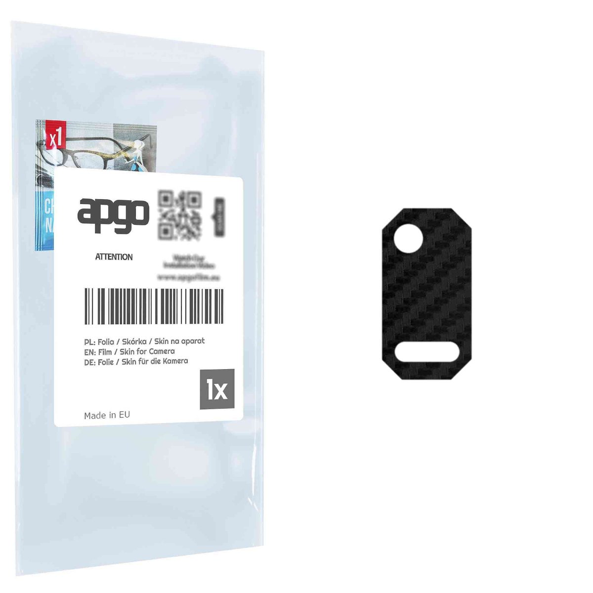 Folia naklejka skórka strukturalna na wyspę aparatu do Hotwav W10 - różne kolory na kamerę, obiektyw apgo SKINS Lens Protector