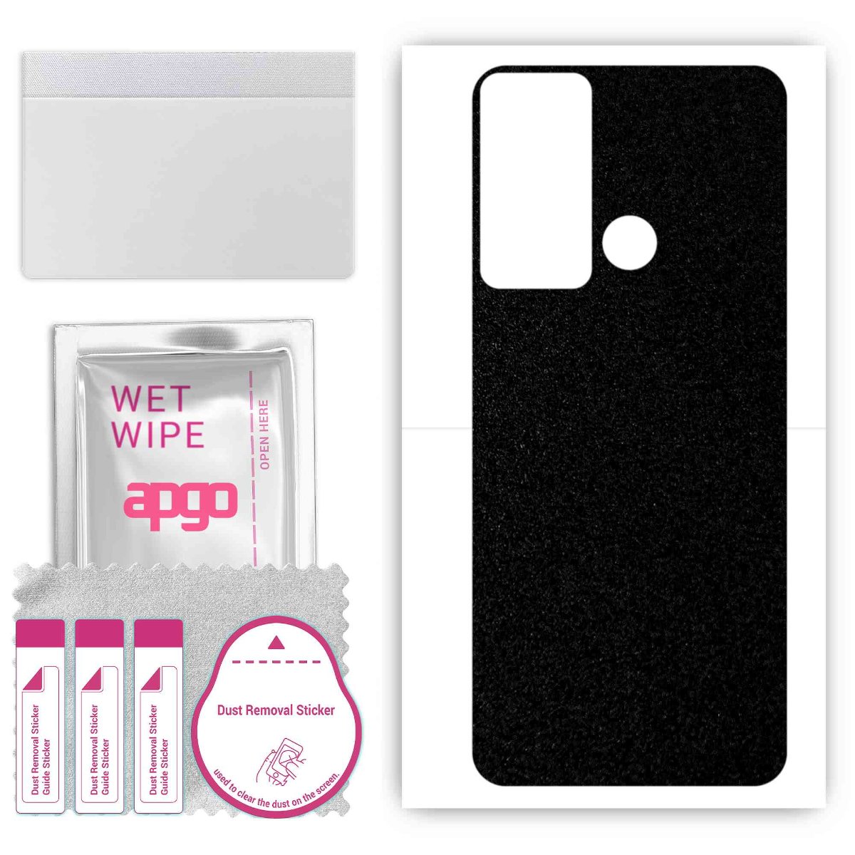 Folia naklejka skórka strukturalna na TYŁ do Infinix Hot 20 Play - Pastele - apgo SKINS