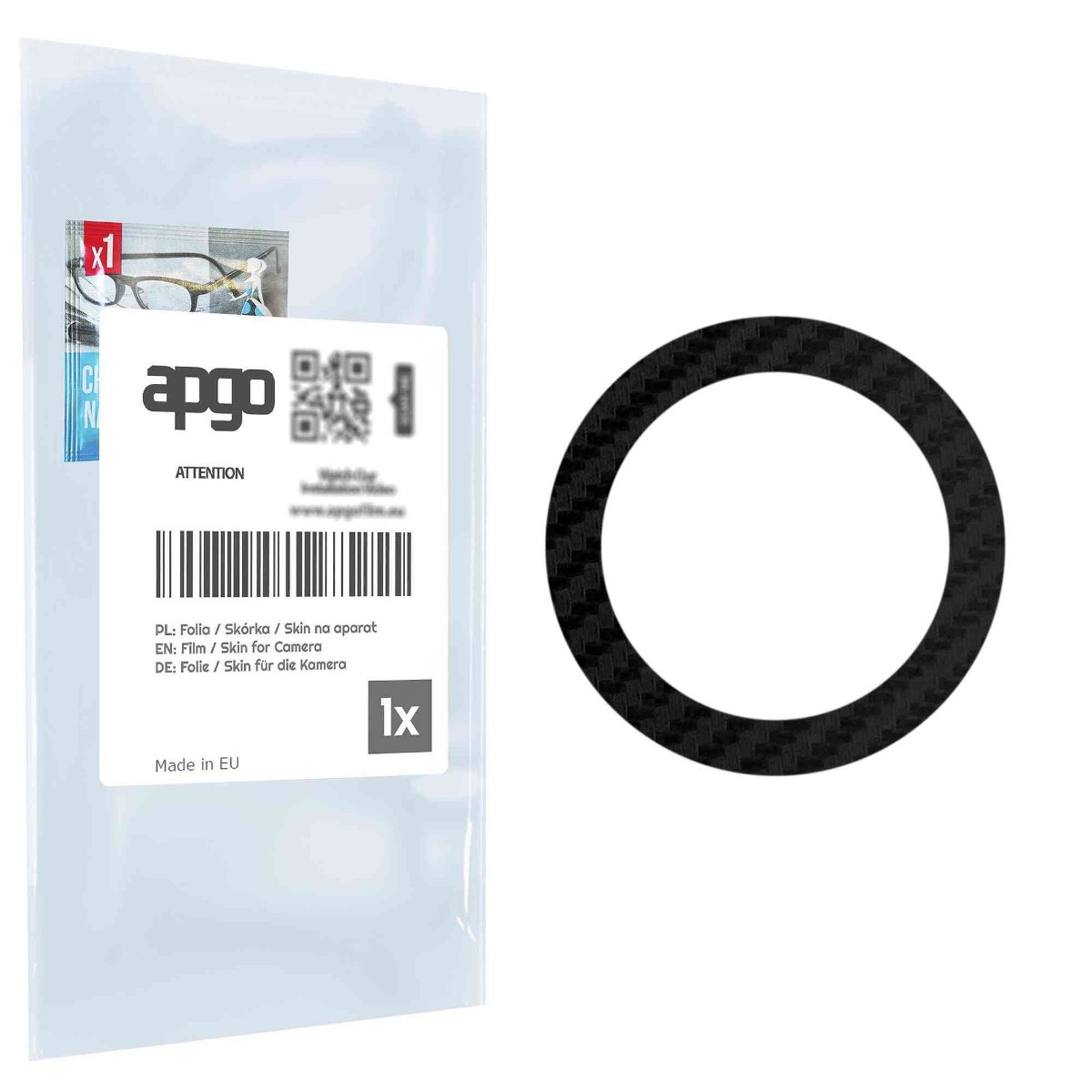 Folia naklejka skórka strukturalna na wyspę aparatu do Cubot King Kong Mini 3 - różne kolory na kamerę, obiektyw apgo SKINS Lens Protector