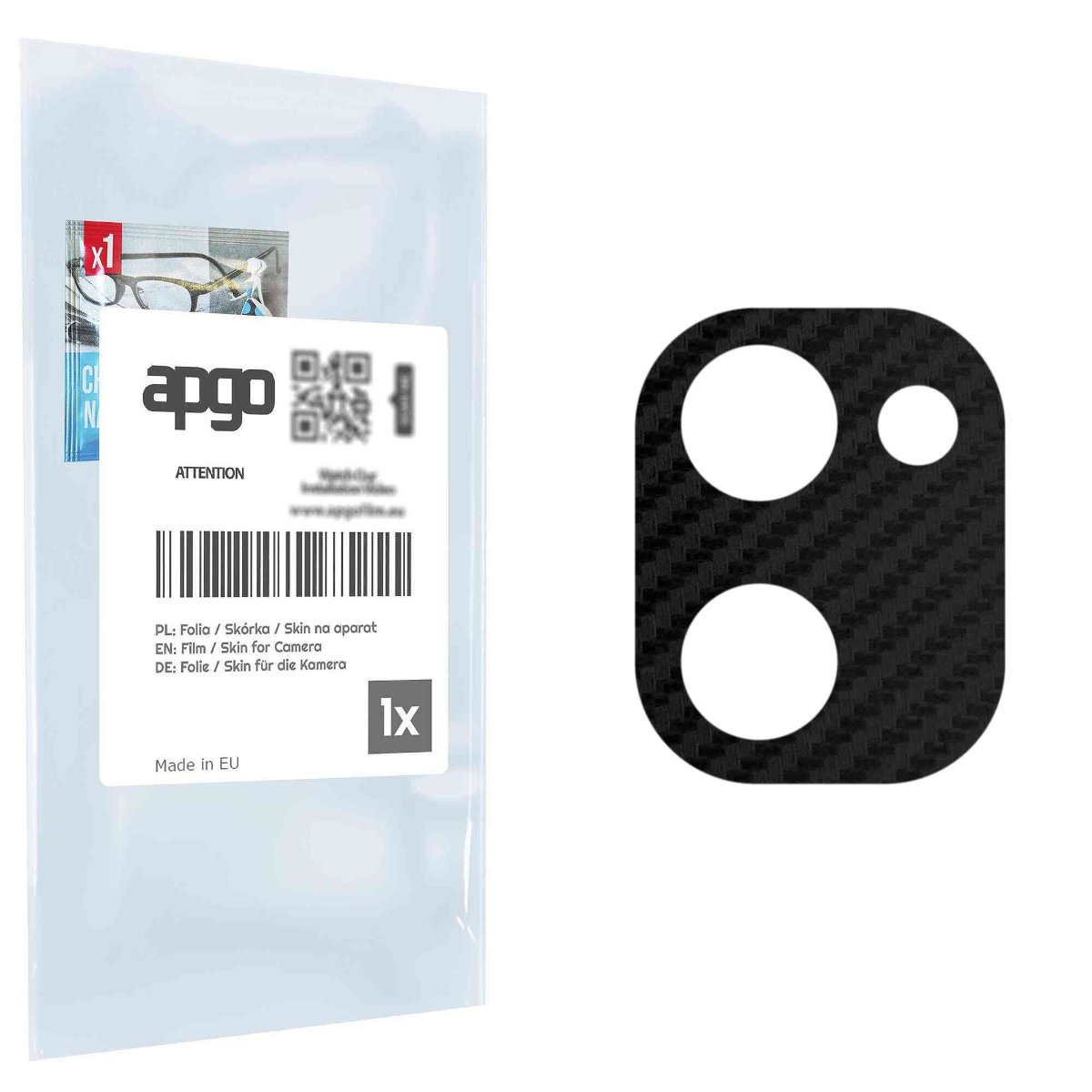 Folia naklejka skórka strukturalna na wyspę aparatu do Umidigi C1 Max - różne kolory na kamerę, obiektyw apgo SKINS Lens Protector