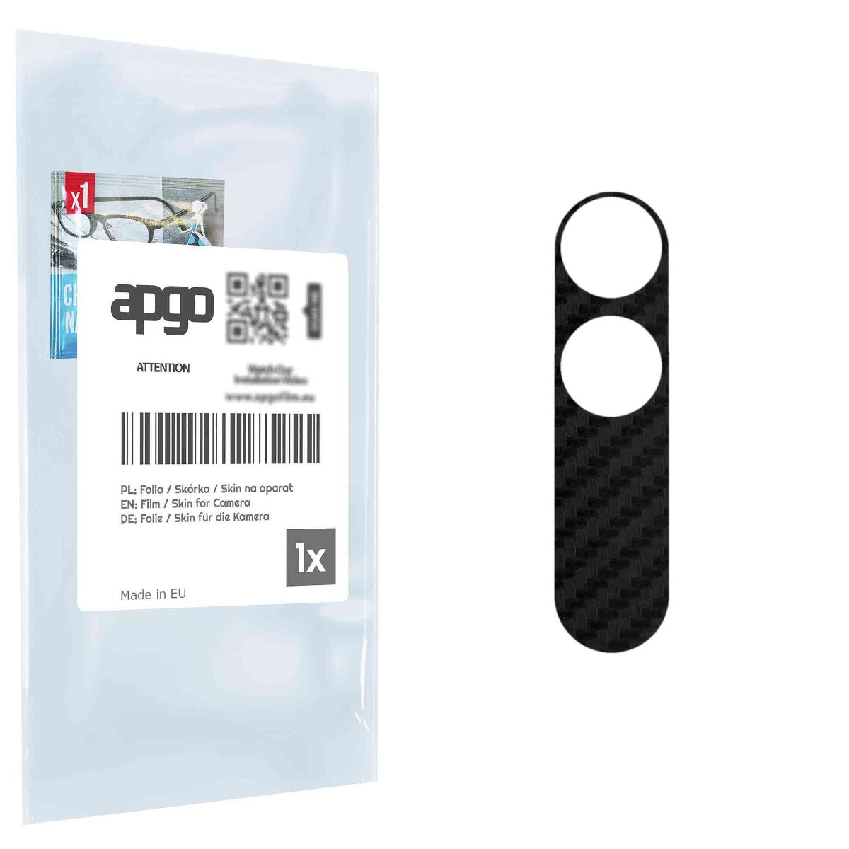 Folia naklejka skórka strukturalna na wyspę aparatu do Oppo A78 5G - różne kolory na kamerę, obiektyw apgo SKINS Lens Protector