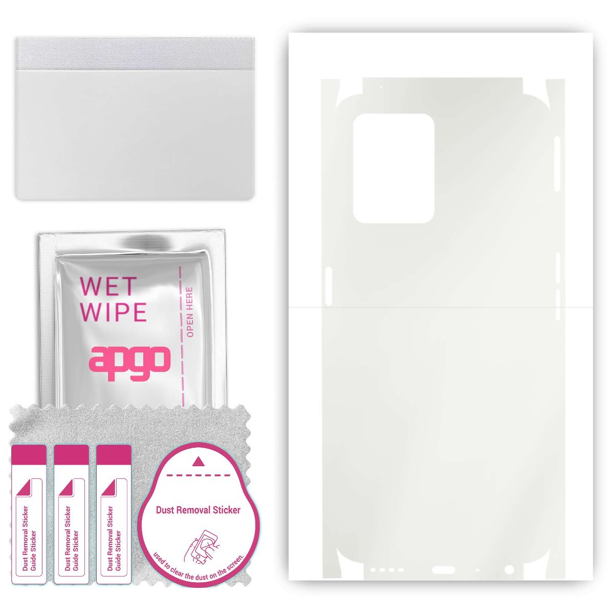 Folia hydrożelowa naklejka MATOWA na TYŁ+BOKI do Realme 9 Pro - apgo hydrogel MATTE