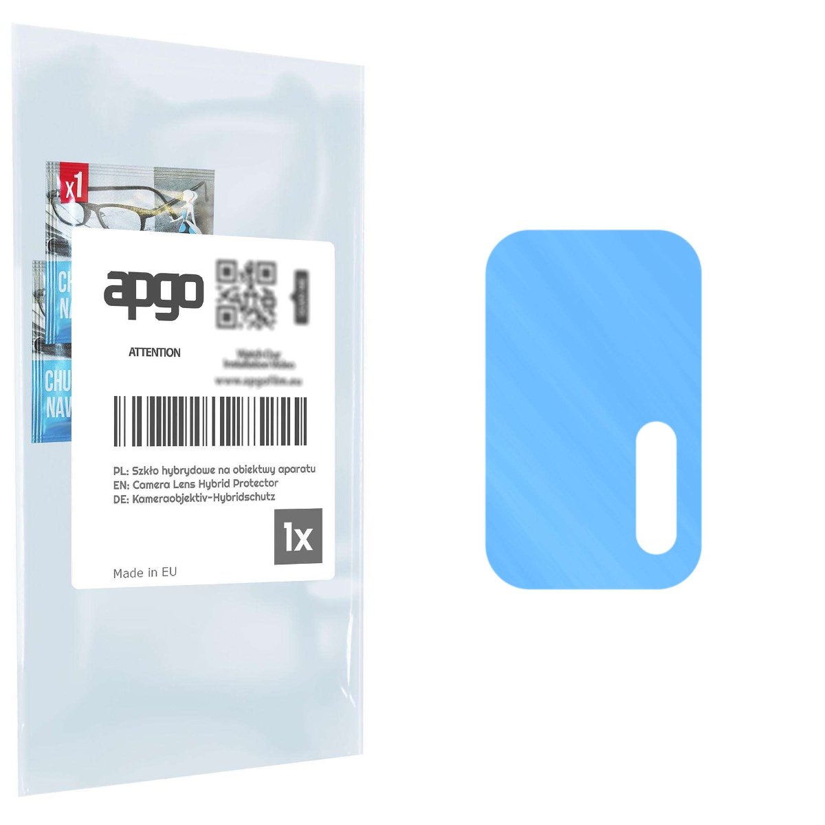 1x Szkło hybrydowe na aparat obiektyw kamerę 9H do Hotwav T5 Pro - apgo hybrid Camera Lens Protector