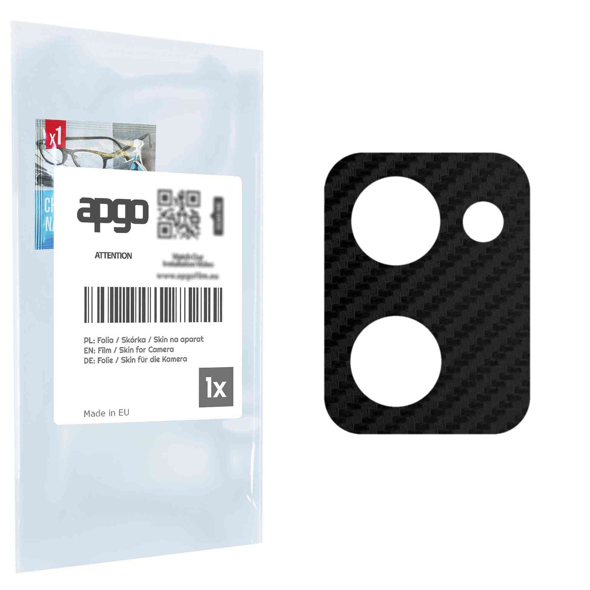 Folia naklejka skórka strukturalna na wyspę aparatu do Umidigi C2 2022 - różne kolory na kamerę, obiektyw apgo SKINS Lens Protector