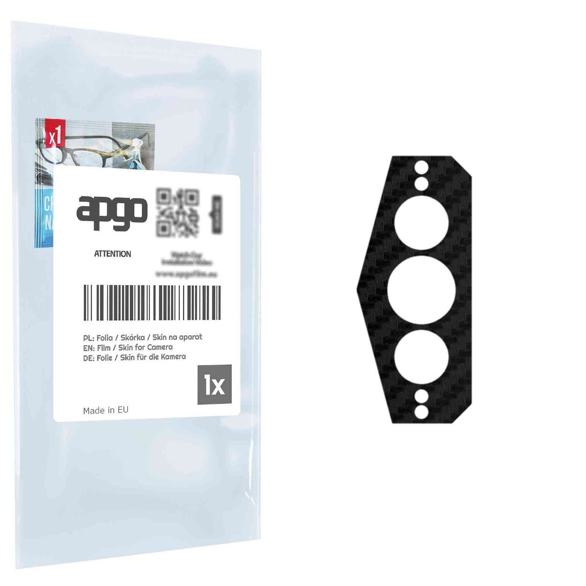 Folia naklejka skórka strukturalna na wyspę aparatu do Doogee V MAX - różne kolory na kamerę, obiektyw apgo SKINS Lens Protector