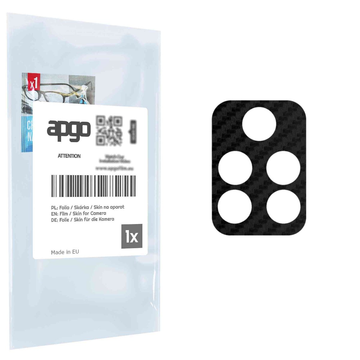 Folia naklejka skórka strukturalna na wyspę aparatu do Umidigi A13 Pro 5G - różne kolory na kamerę, obiektyw apgo SKINS Lens Protector