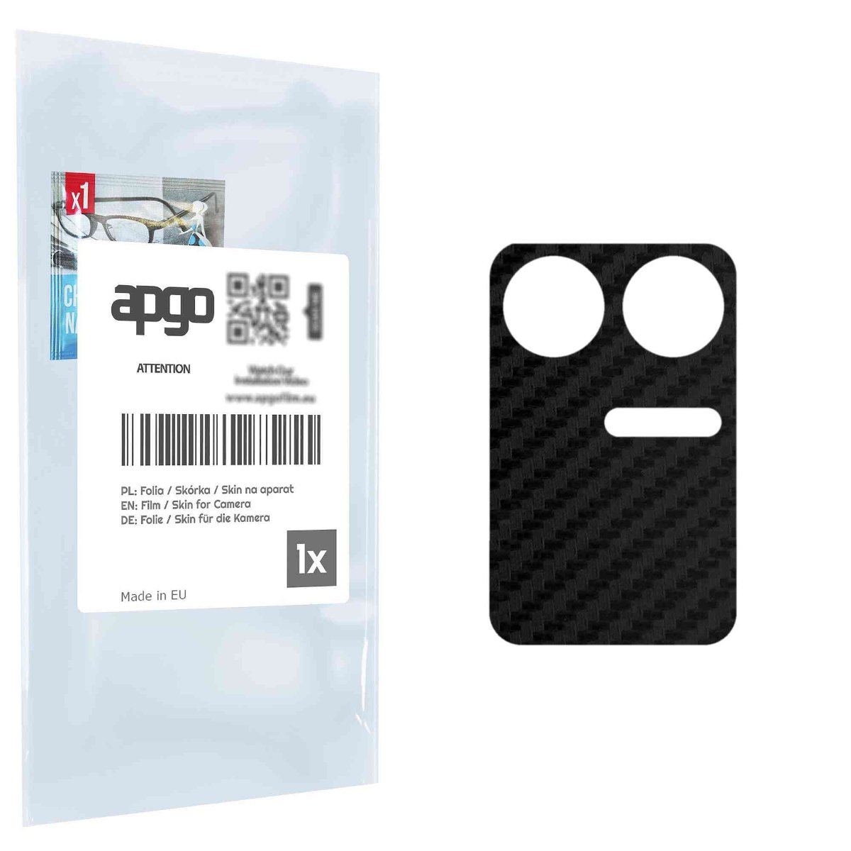 Folia naklejka skórka strukturalna na wyspę aparatu do Doogee X98 Pro - różne kolory na kamerę, obiektyw apgo SKINS Lens Protector