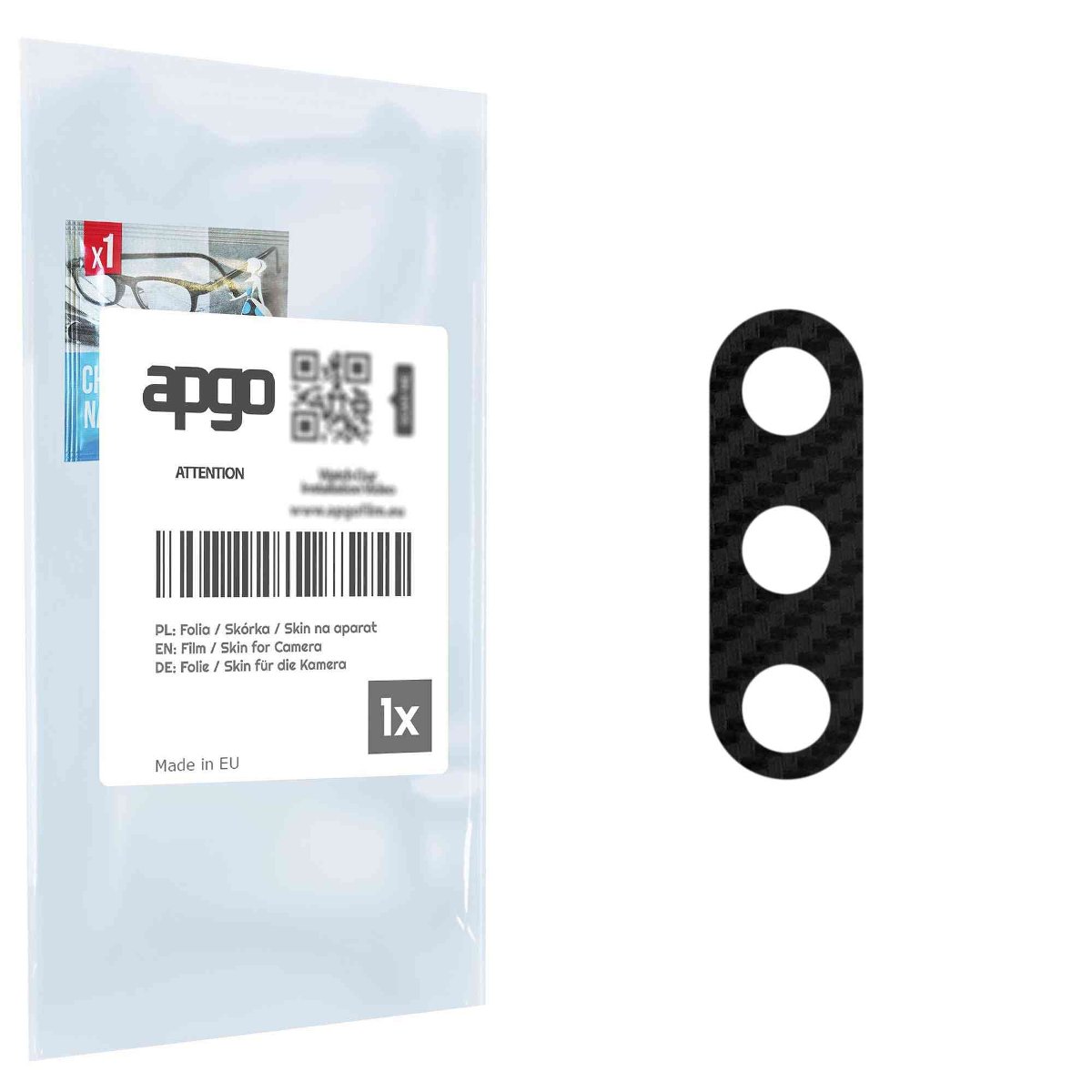 Folia naklejka skórka strukturalna na wyspę aparatu do Blackview BV5200 - różne kolory na kamerę, obiektyw apgo SKINS Lens Protector