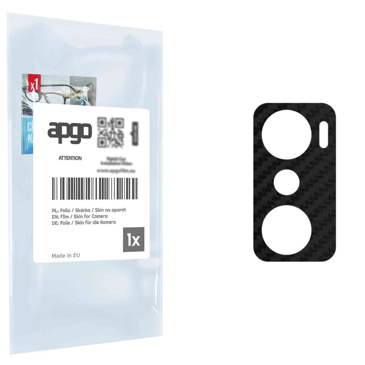 Folia naklejka skórka strukturalna na wyspę aparatu do Infinix Hot 20 Play - różne kolory na kamerę, obiektyw apgo SKINS Lens Protector
