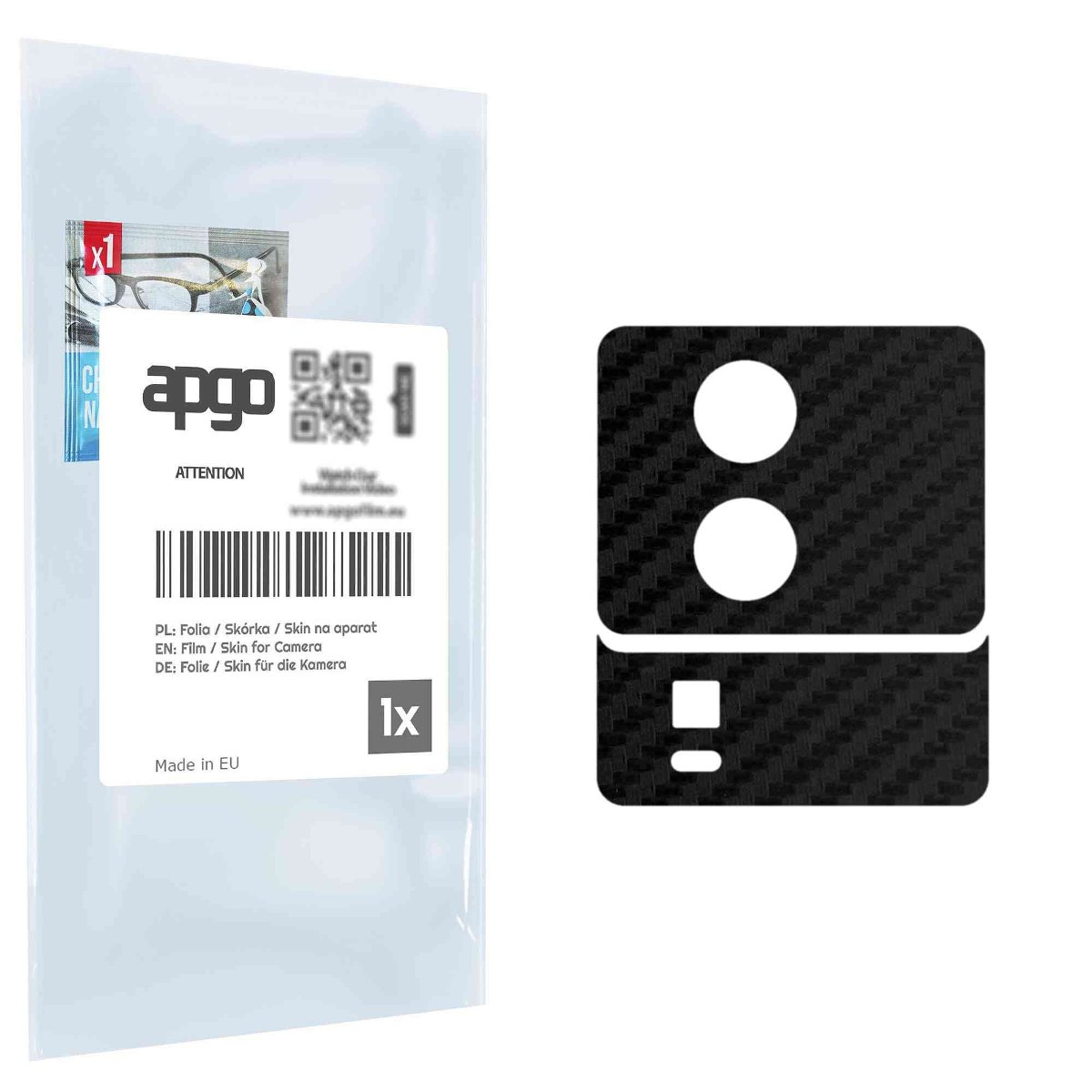 Folia naklejka skórka strukturalna na wyspę aparatu do Vivo IQOO Neo7 SE - różne kolory na kamerę, obiektyw apgo SKINS Lens Protector