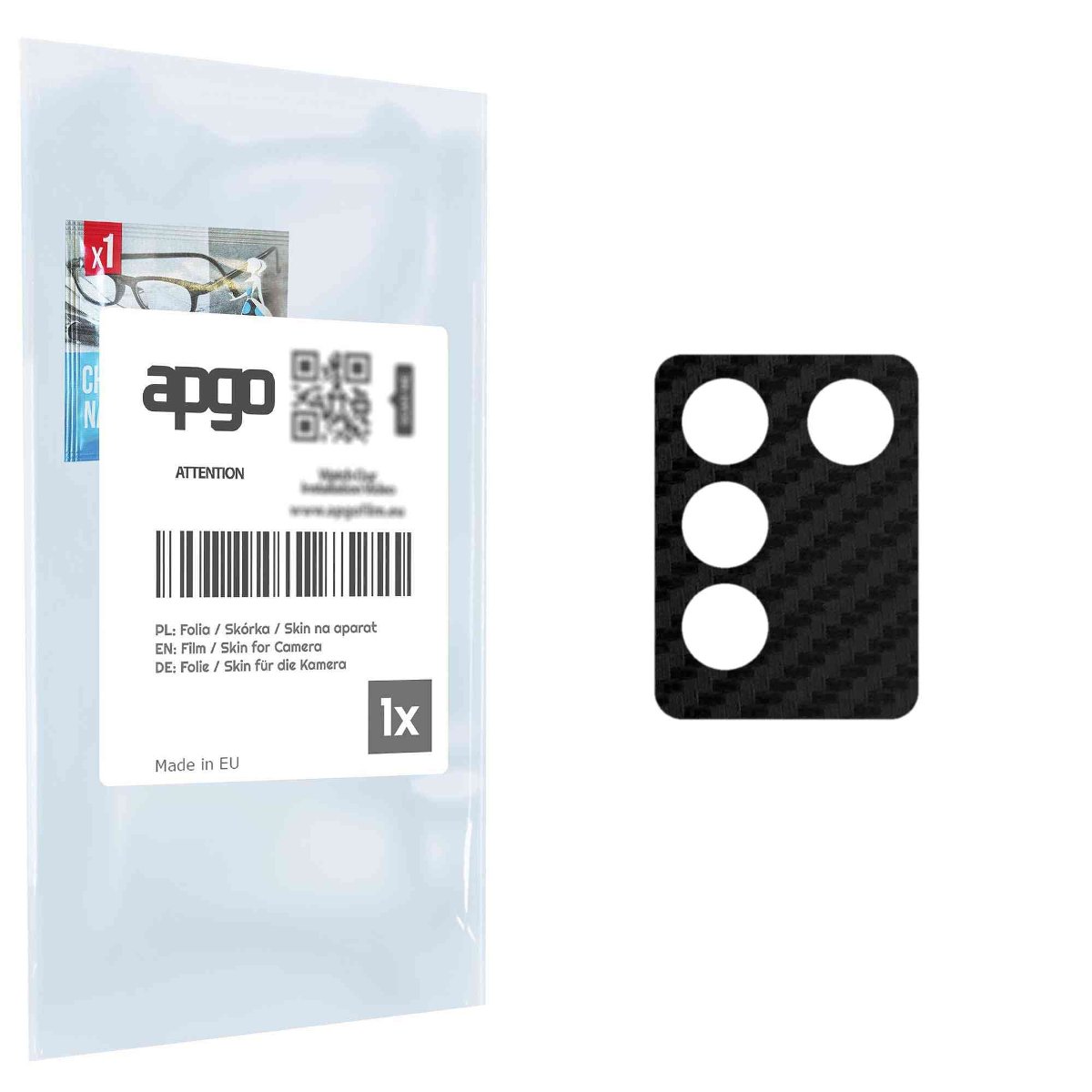 Folia naklejka skórka strukturalna na wyspę aparatu do Vivo S16E - różne kolory na kamerę, obiektyw apgo SKINS Lens Protector