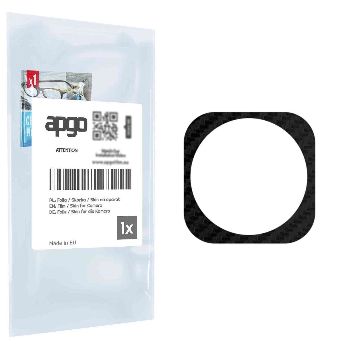 Folia naklejka skórka strukturalna na wyspę aparatu do Xiaomi Redmi K50 Pro - różne kolory na kamerę, obiektyw apgo SKINS Lens Protector