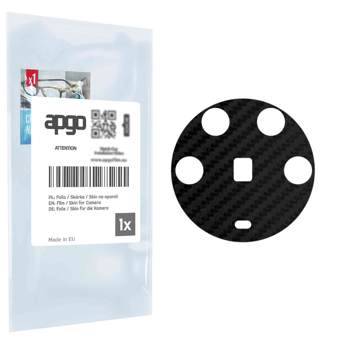 Folia naklejka skórka strukturalna na wyspę aparatu do Honor Magic4 Ultimate - różne kolory na kamerę, obiektyw apgo SKINS Lens Protector