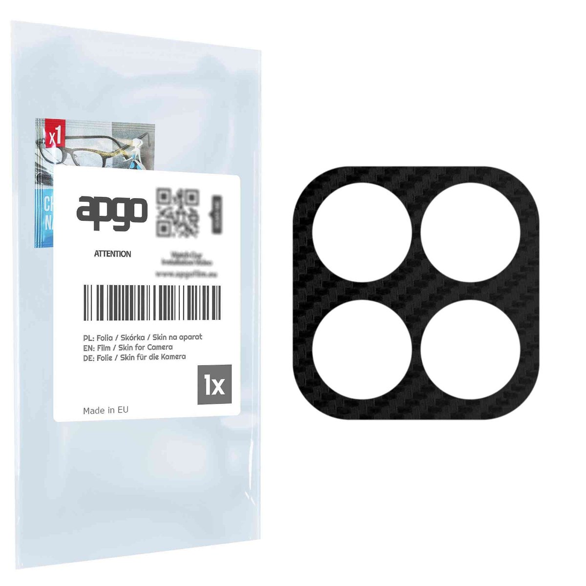 Folia naklejka skórka strukturalna na wyspę aparatu do Samsung Galaxy M53 5G - różne kolory na kamerę, obiektyw apgo SKINS Lens Protector