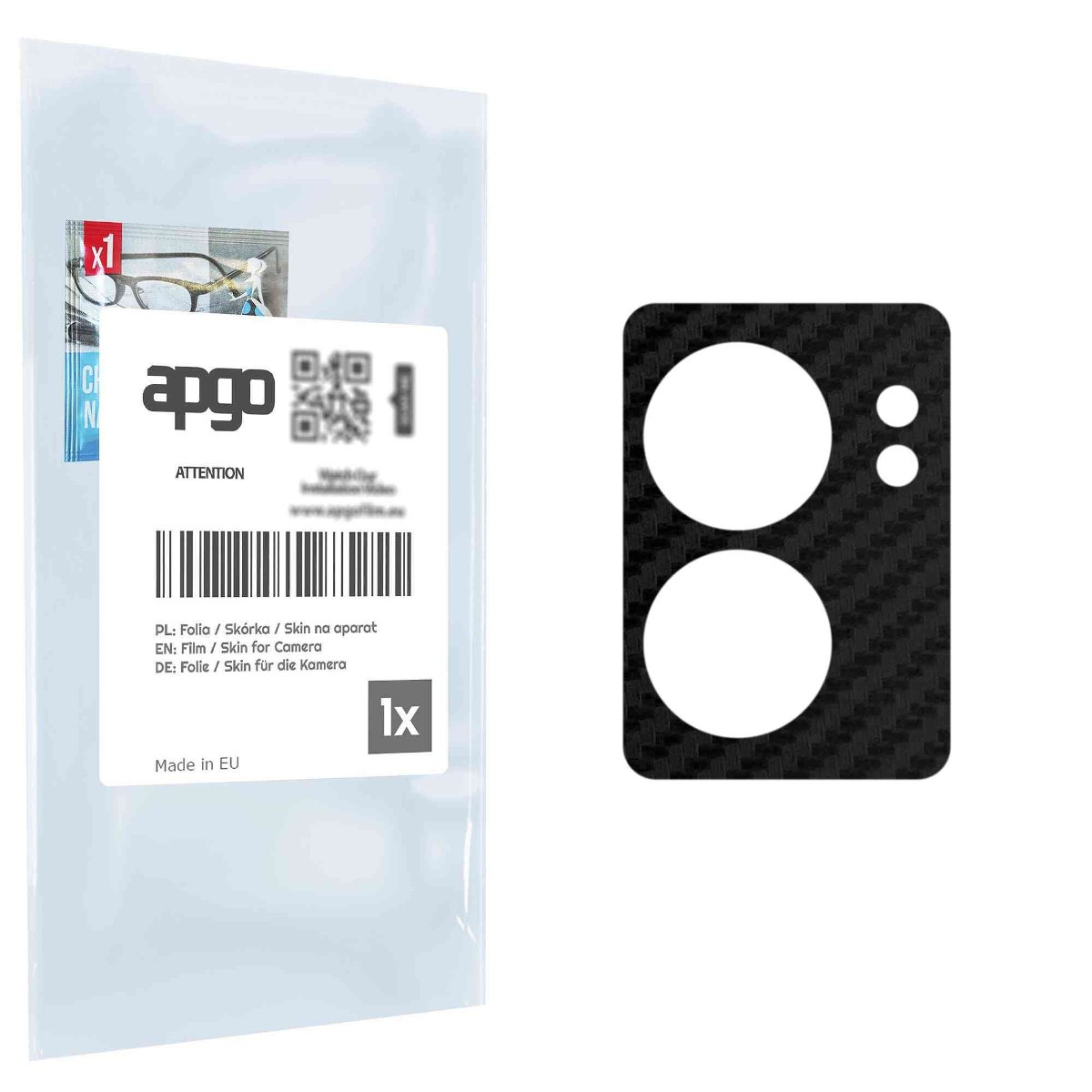 Folia naklejka skórka strukturalna na wyspę aparatu do Realme Narzo 50 5G - różne kolory na kamerę, obiektyw apgo SKINS Lens Protector