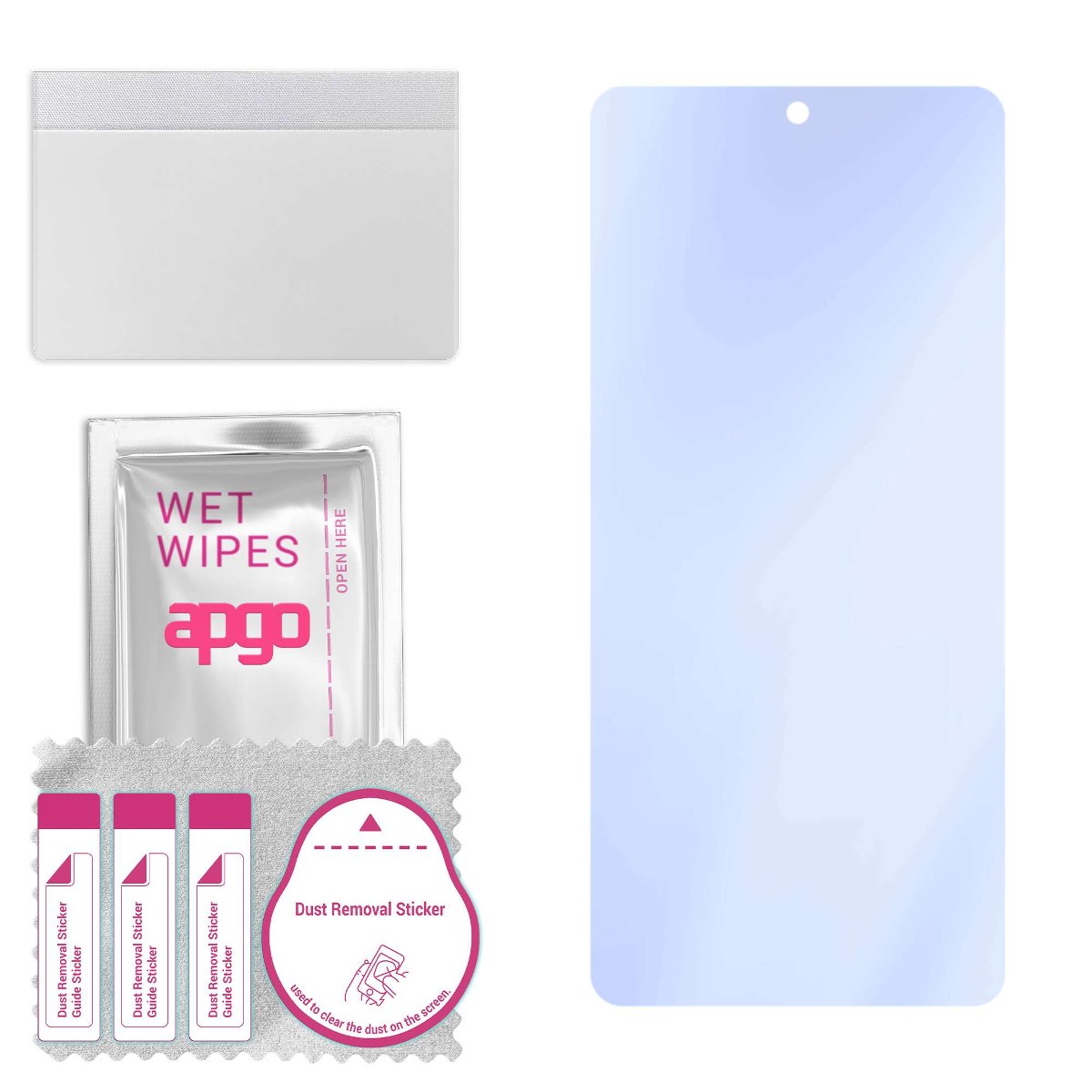 Szkło ochronne na ekran Hybrydowe 9H zamiennik hartowanego do Xiaomi Poco F4 GT - apgo PRO Flexible Hybrid Glass nie pękające