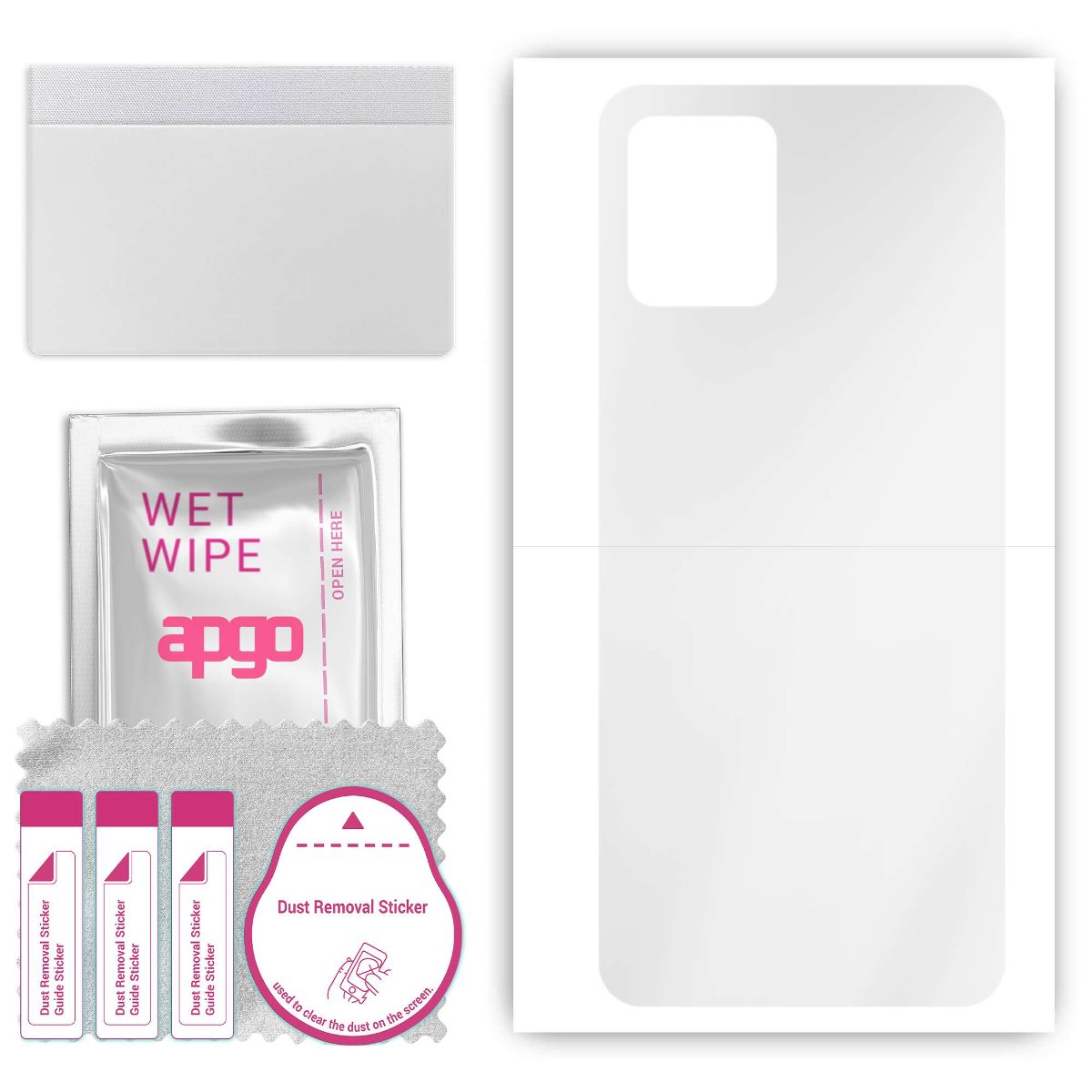 Folia hydrożelowa naklejka przezroczysta na TYŁ do Vivo Y15A - apgo hydrogel TPU