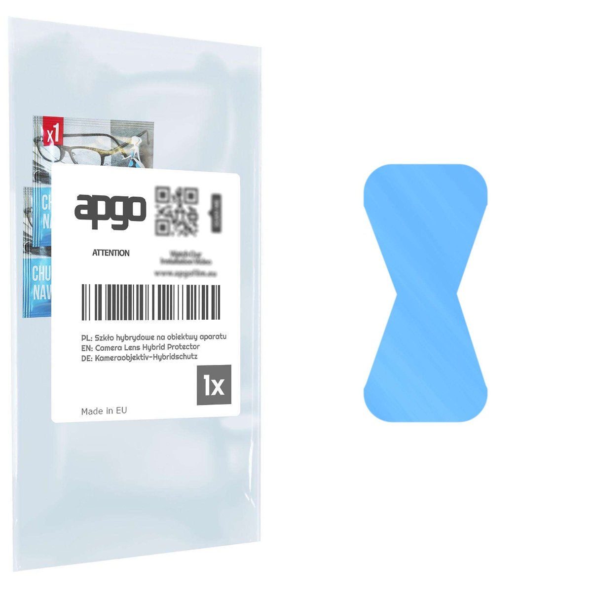 1x Szkło hybrydowe na aparat obiektyw kamerę 9H do Xiaomi Poco F4 GT - apgo hybrid Camera Lens Protector