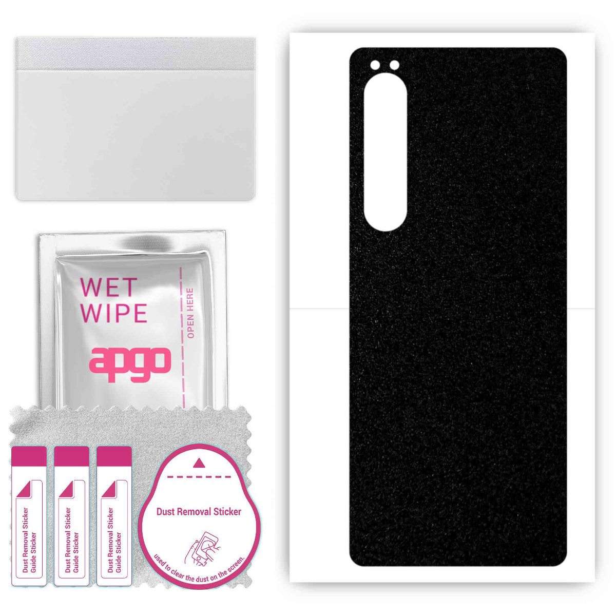 Folia naklejka skórka strukturalna na TYŁ do Sony Xperia 1 IV - Pastele - apgo SKINS