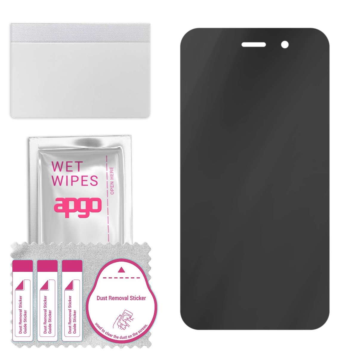 Filtr prywatyzujący Privacy 7H do WIko Y52 - apgo Flexible Glass niepękający