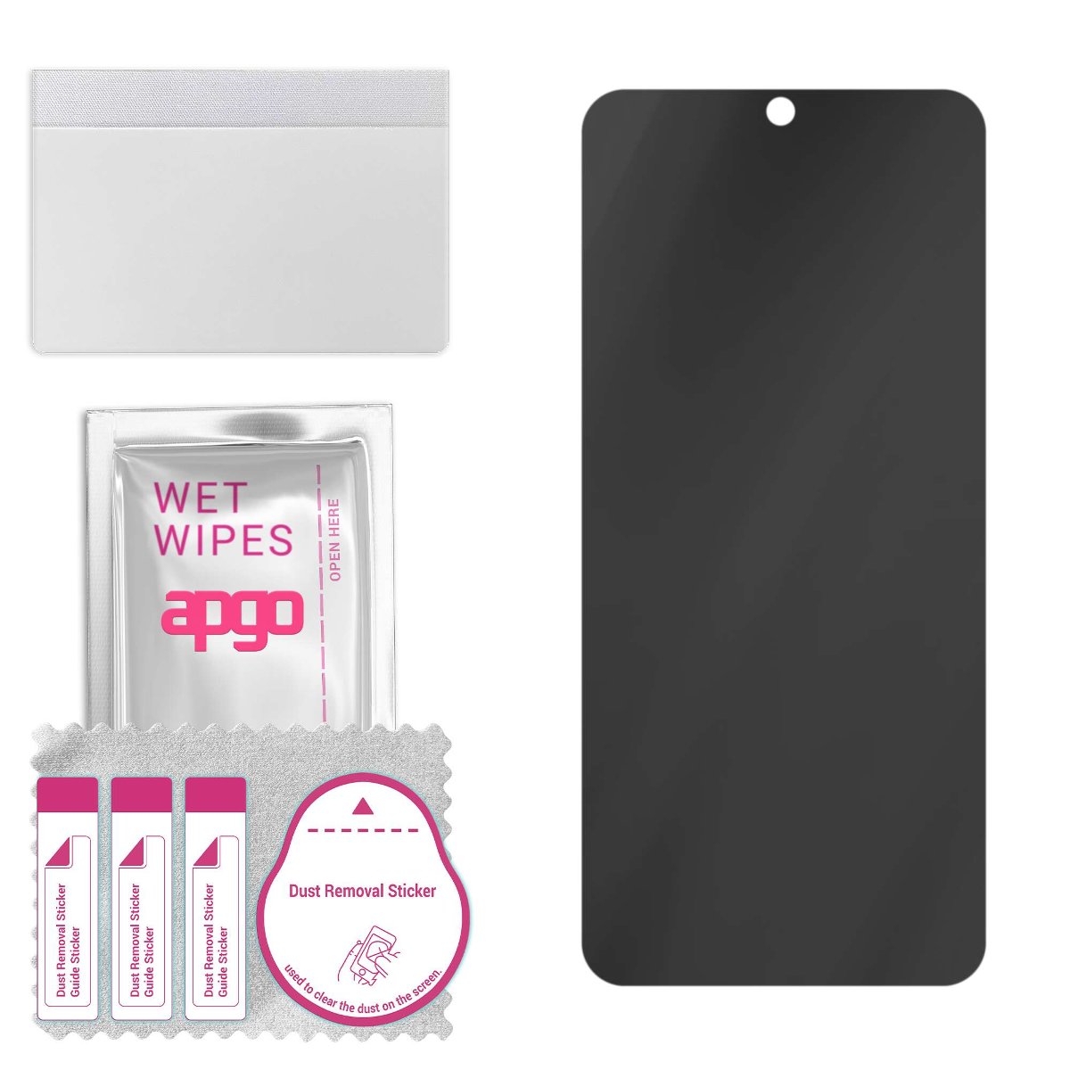 Filtr prywatyzujący Privacy 7H do Oukitel WP13 - apgo Flexible Glass niepękający