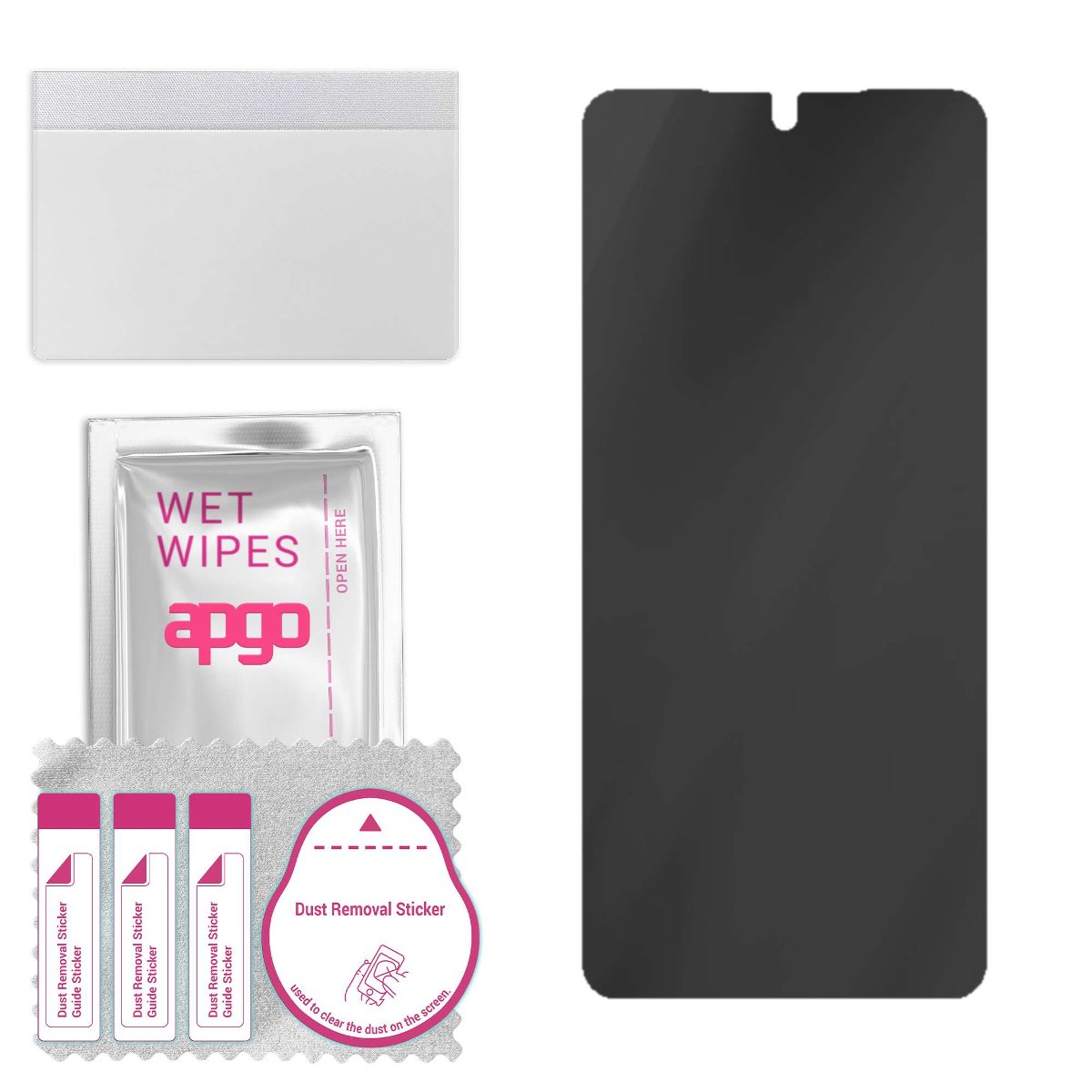 Filtr prywatyzujący Privacy 7H do Samsung Galaxy M52 - apgo Flexible Glass niepękający