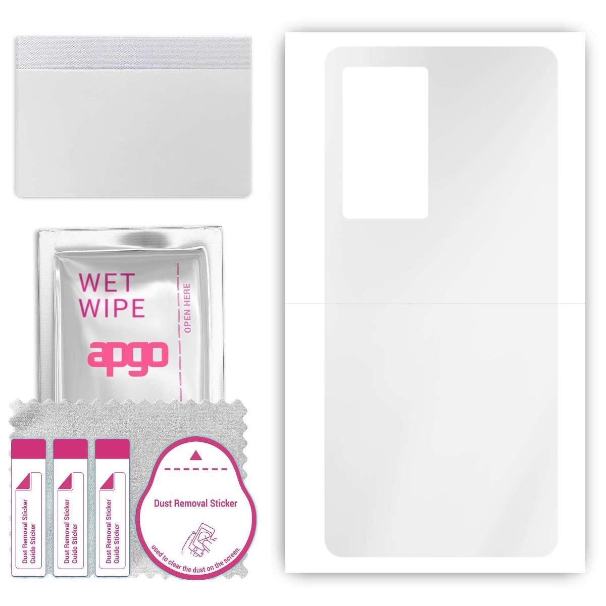 Folia hydrożelowa naklejka przezroczysta na TYŁ do Vivo X70 Pro - apgo hydrogel TPU