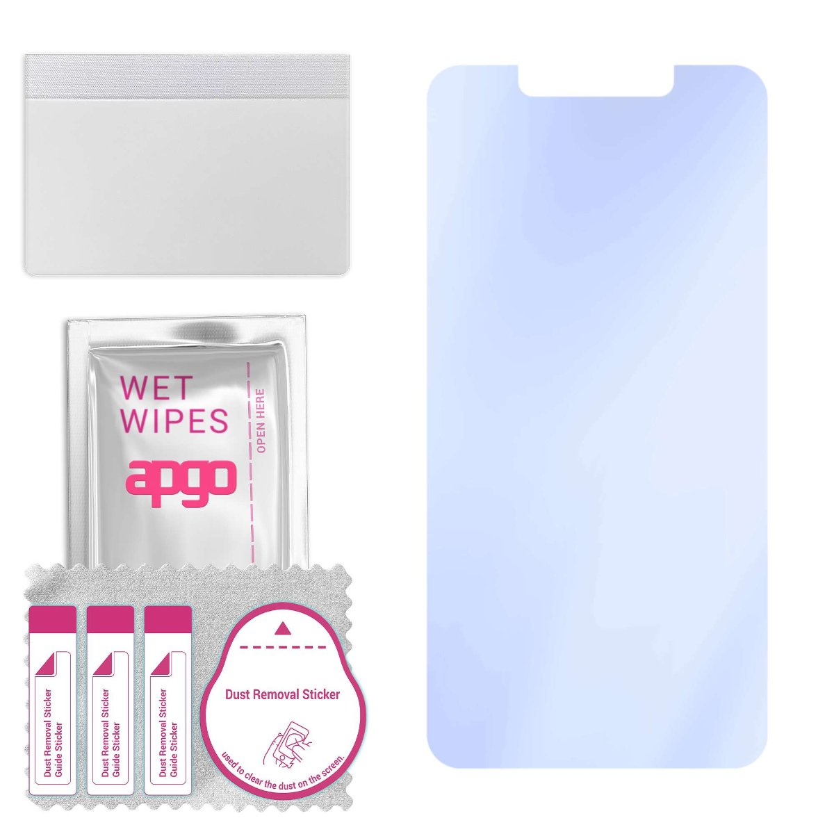 Szkło ochronne na ekran Hybrydowe 9H zamiennik hartowanego do Tecno Spark 3 Pro - apgo PRO Flexible Hybrid Glass nie pękające