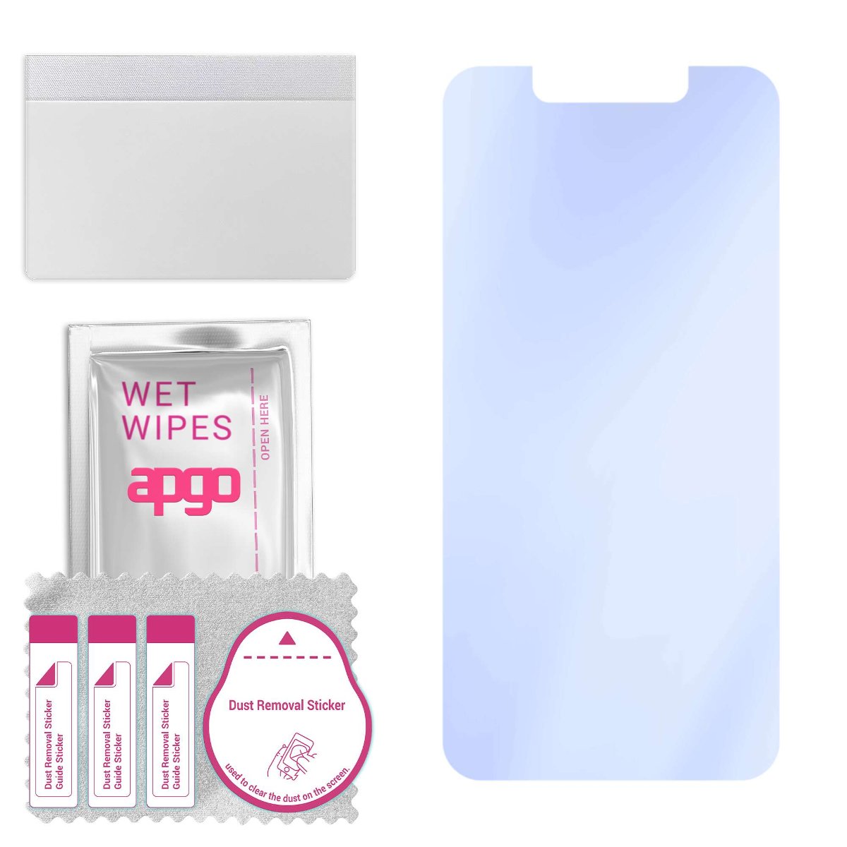 Szkło ochronne na ekran Hybrydowe 9H zamiennik hartowanego do Tecno Camon 11 Pro - apgo PRO Flexible Hybrid Glass nie pękające