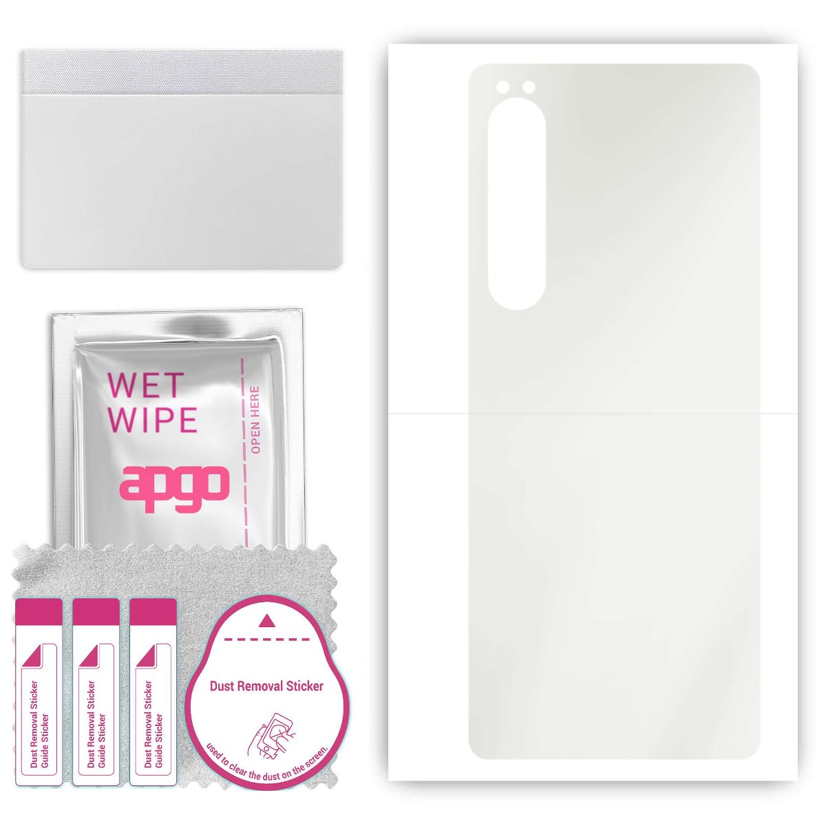 Folia hydrożelowa naklejka MATOWA na TYŁ do Sony Xperia 10 IV SOG07 - apgo hydrogel MATTE