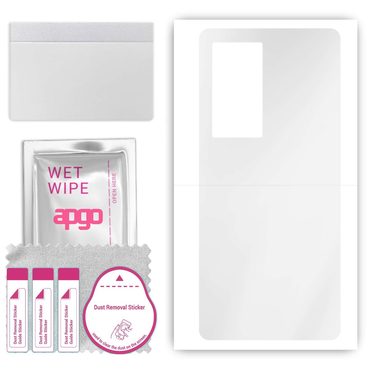 Folia hydrożelowa naklejka przezroczysta na TYŁ do Vivo iQOO 8 - apgo hydrogel TPU