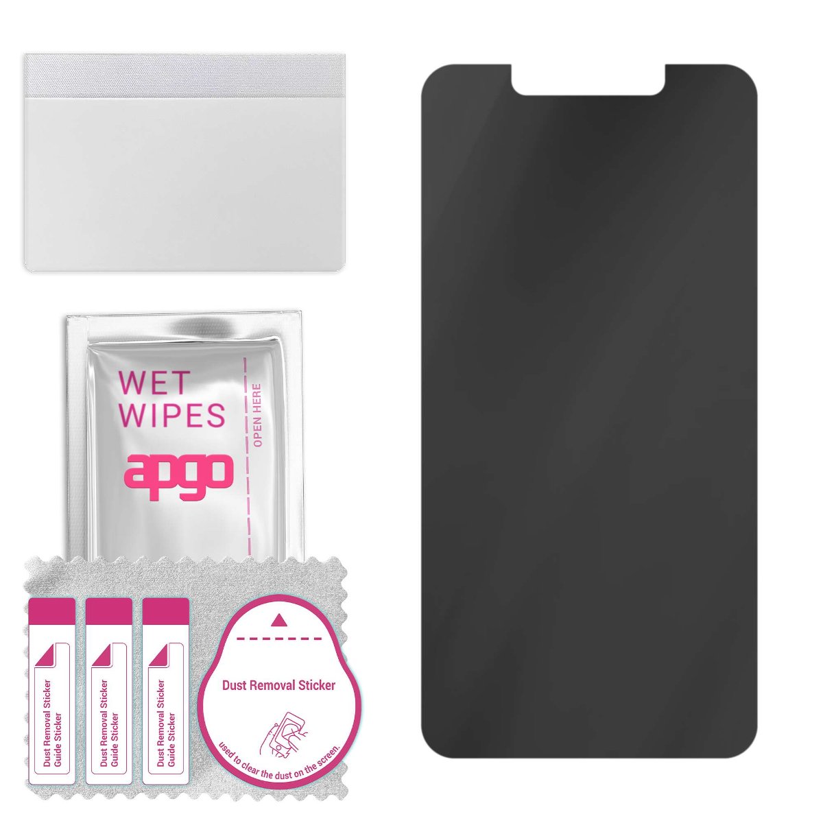 Filtr prywatyzujący Privacy 7H do Tecno Spark 3 - apgo Flexible Glass niepękający