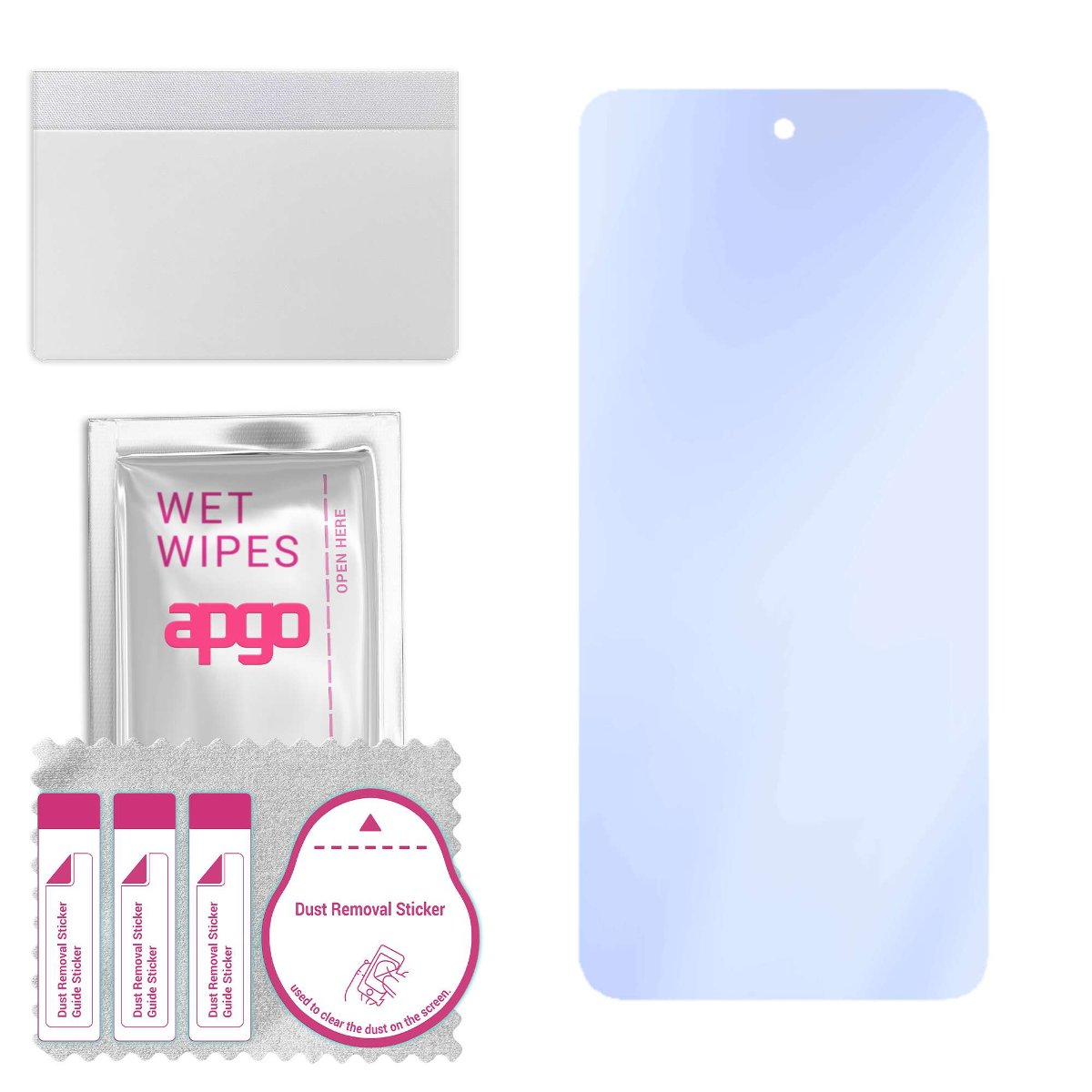 Szkło ochronne na ekran Hybrydowe 9H zamiennik hartowanego do Xiaomi Redmi Note 11 - apgo PRO Flexible Hybrid Glass nie pękające