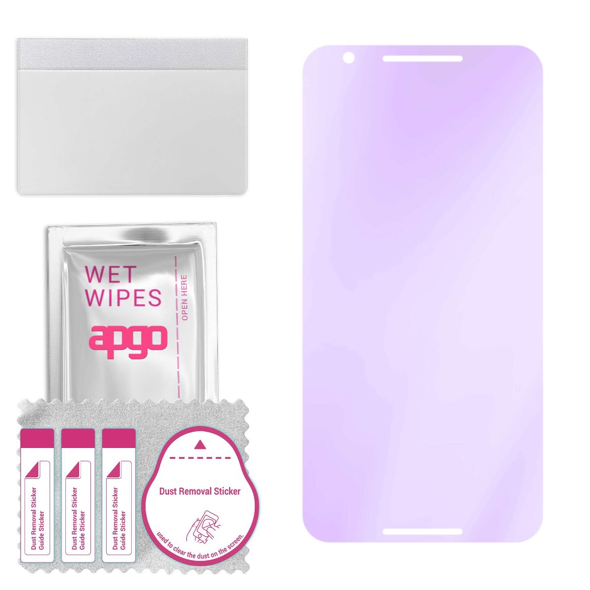 Szkło ochronne na ekran Hybrydowe 9H z filtrem ANTI-BLUE zamiennik hartowanego do HTC Desire 820 - apgo hybrid ANTI-BLUE Flexible Hybrid Glass nie...