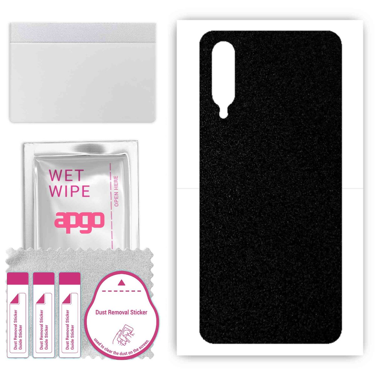 Folia naklejka skórka strukturalna na TYŁ do Xiaomi Mi 9 Lite - Pastele - apgo SKINS