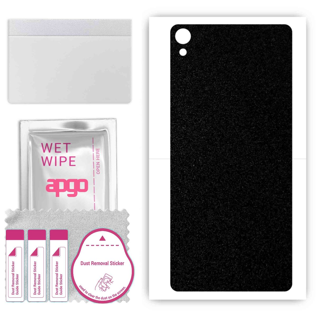 Folia naklejka skórka strukturalna na TYŁ do Sony Xperia XA - Pastele - apgo SKINS