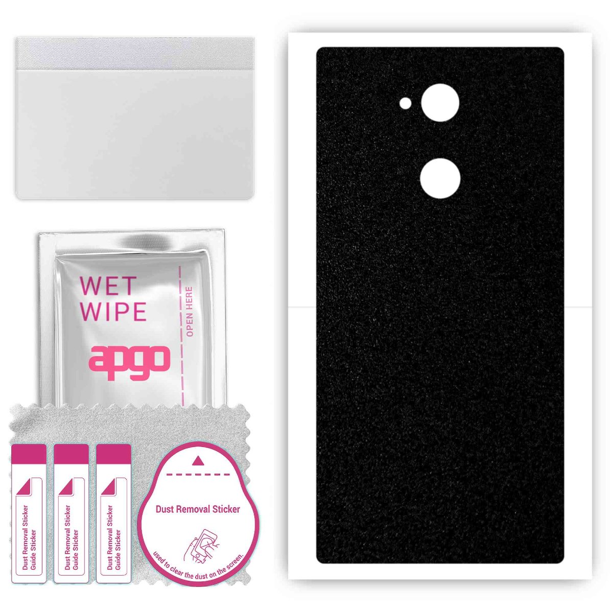 Folia naklejka skórka strukturalna na TYŁ do Sony Xperia XA2 - Pastele - apgo SKINS