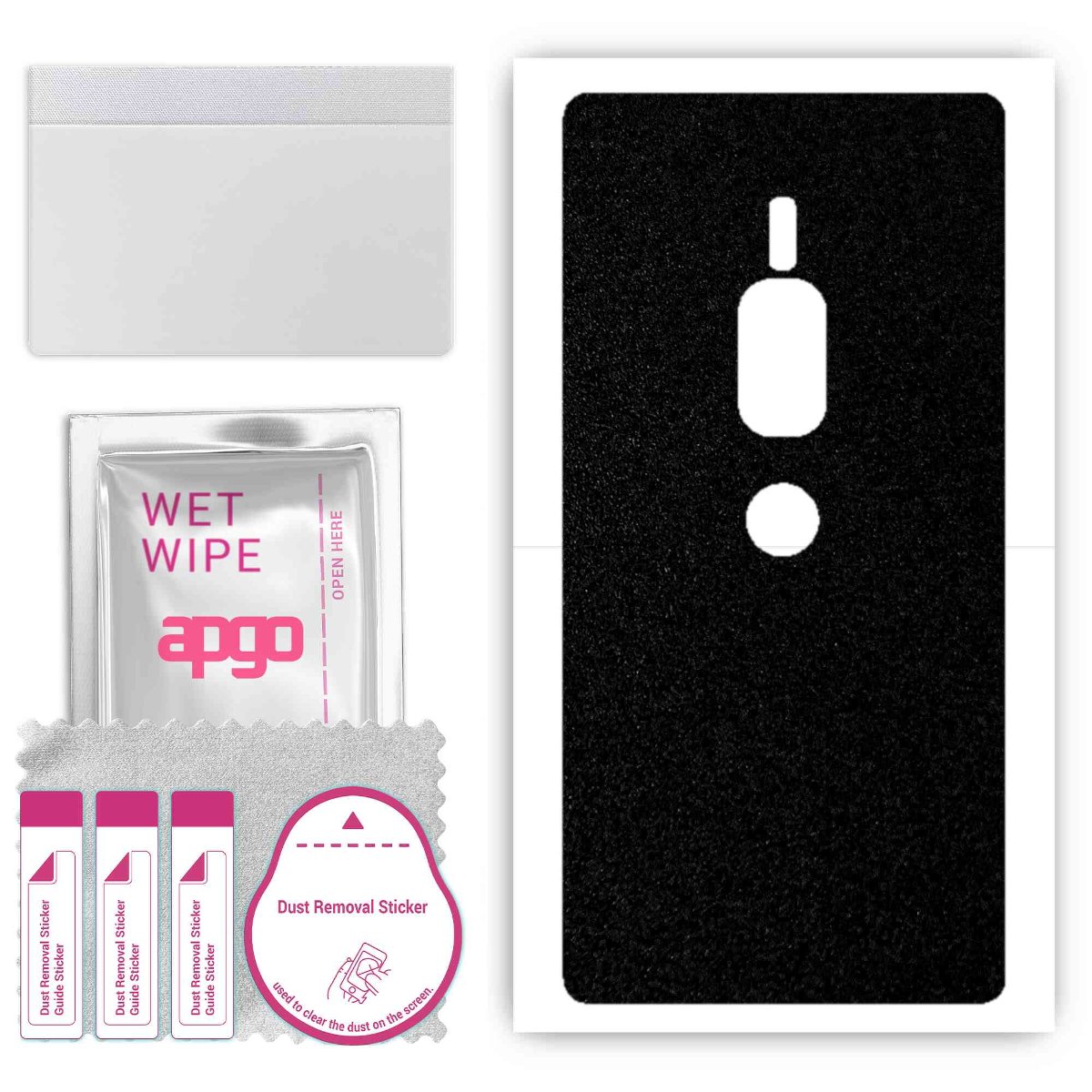 Folia naklejka skórka strukturalna na TYŁ do Sony Xperia XZ2 Premium - Pastele - apgo SKINS