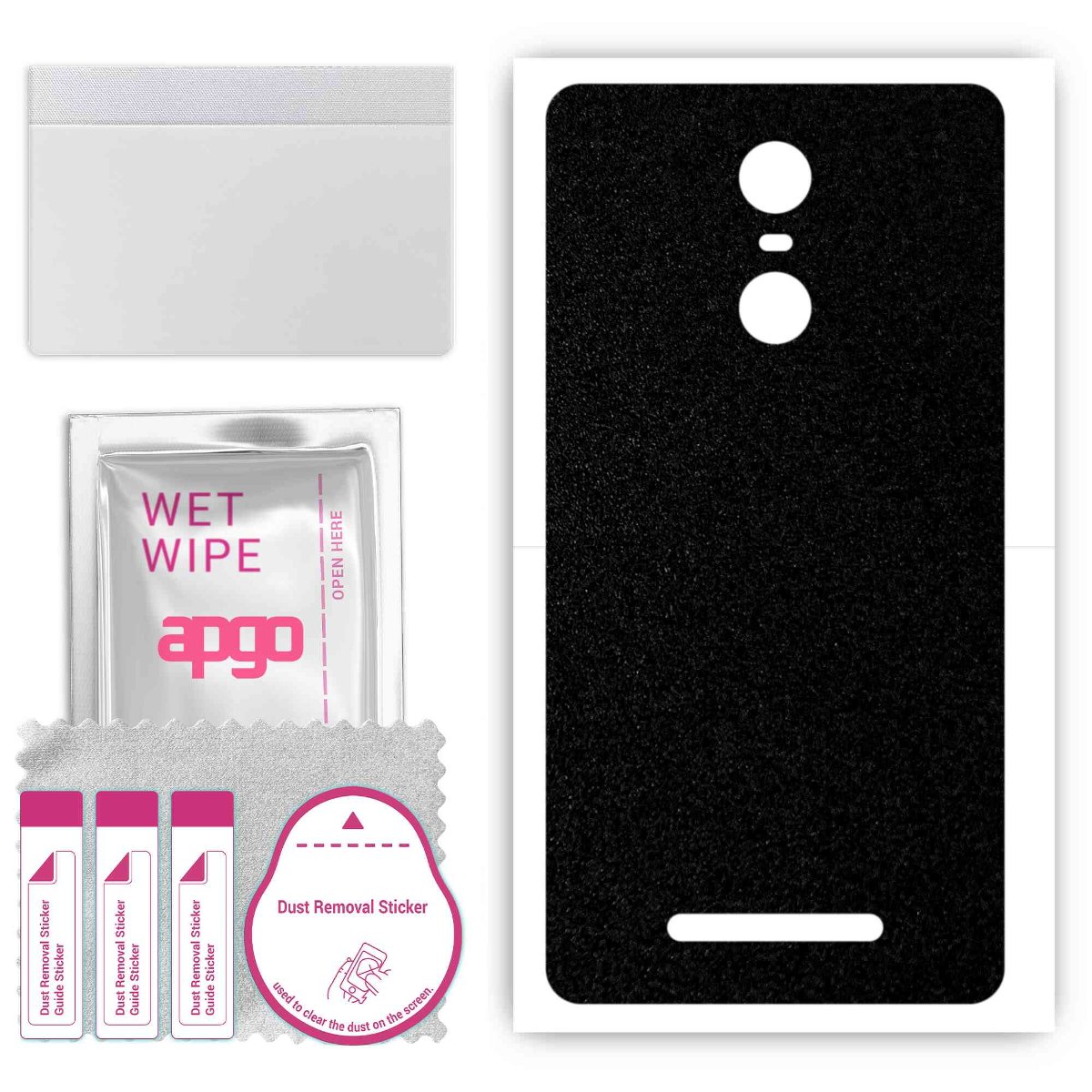 Folia naklejka skórka strukturalna na TYŁ do Xiaomi Redmi Note 3 Note 3 Pro - Pastele - apgo SKINS