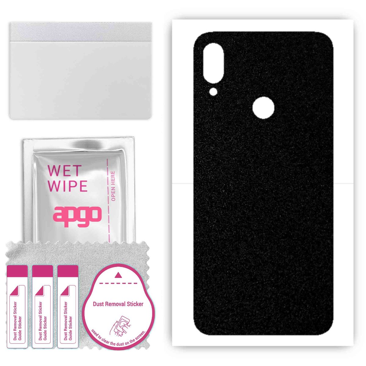 Folia naklejka skórka strukturalna na TYŁ do Xiaomi Redmi Note 7 - Pastele - apgo SKINS